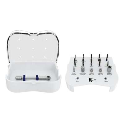 DSI New Stepped Basic Drills Surgical Kit. Includes: