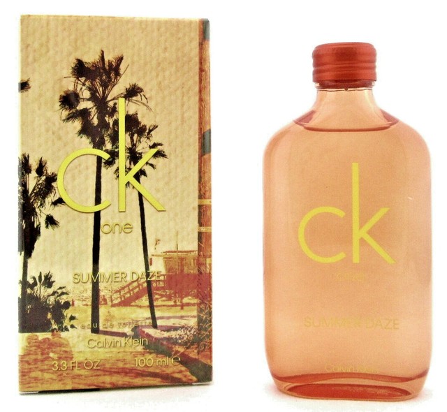 Calvin Klein Ck One Summer Daze Unisex Eau De Toilette 3 3 Fl Oz For Sale Online Ebay