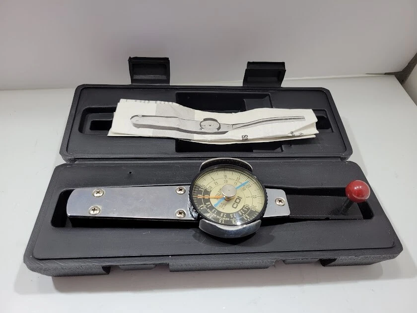 CDI 301LDIN Memory Needle Dual Scale Torque Wrench 0 30 Inch Lbs 1 4