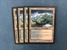 MTG 4X JAPANESE TORMENT TAINTED PEAK NM MAGIC THE GATHERING UNCOMMON LAND