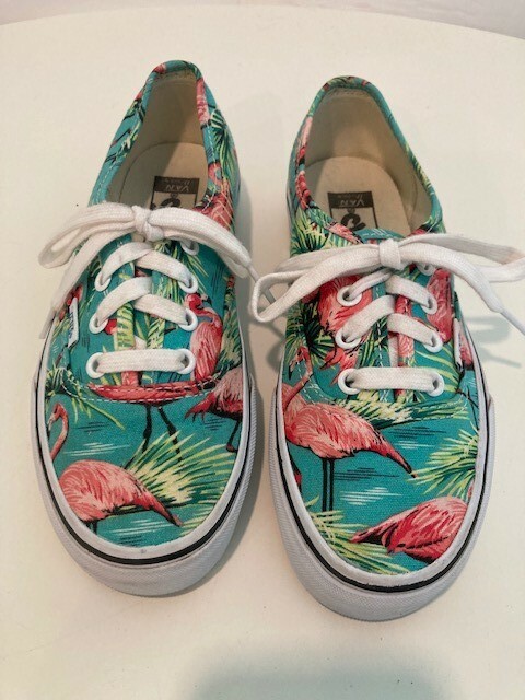 pink flamingo vans