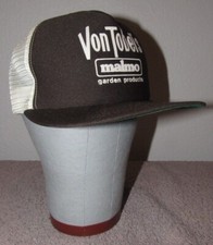 Vintage Von Tobel's Malmo Garden Products Meshback Trucker Hat
