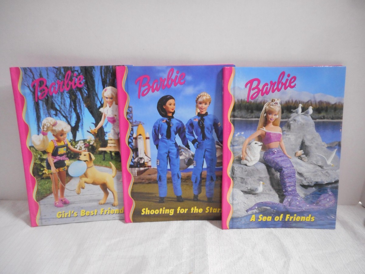 Barbie Book Club Lot Shooting For Stars Class Act Sea Friend Girls Best  Friend