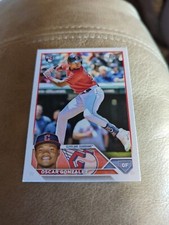2023 Topps Oscar Gonzalez Rookie Cleveland Guardians #119