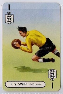 Frank V. Swift, Manchester City & England 1946-7