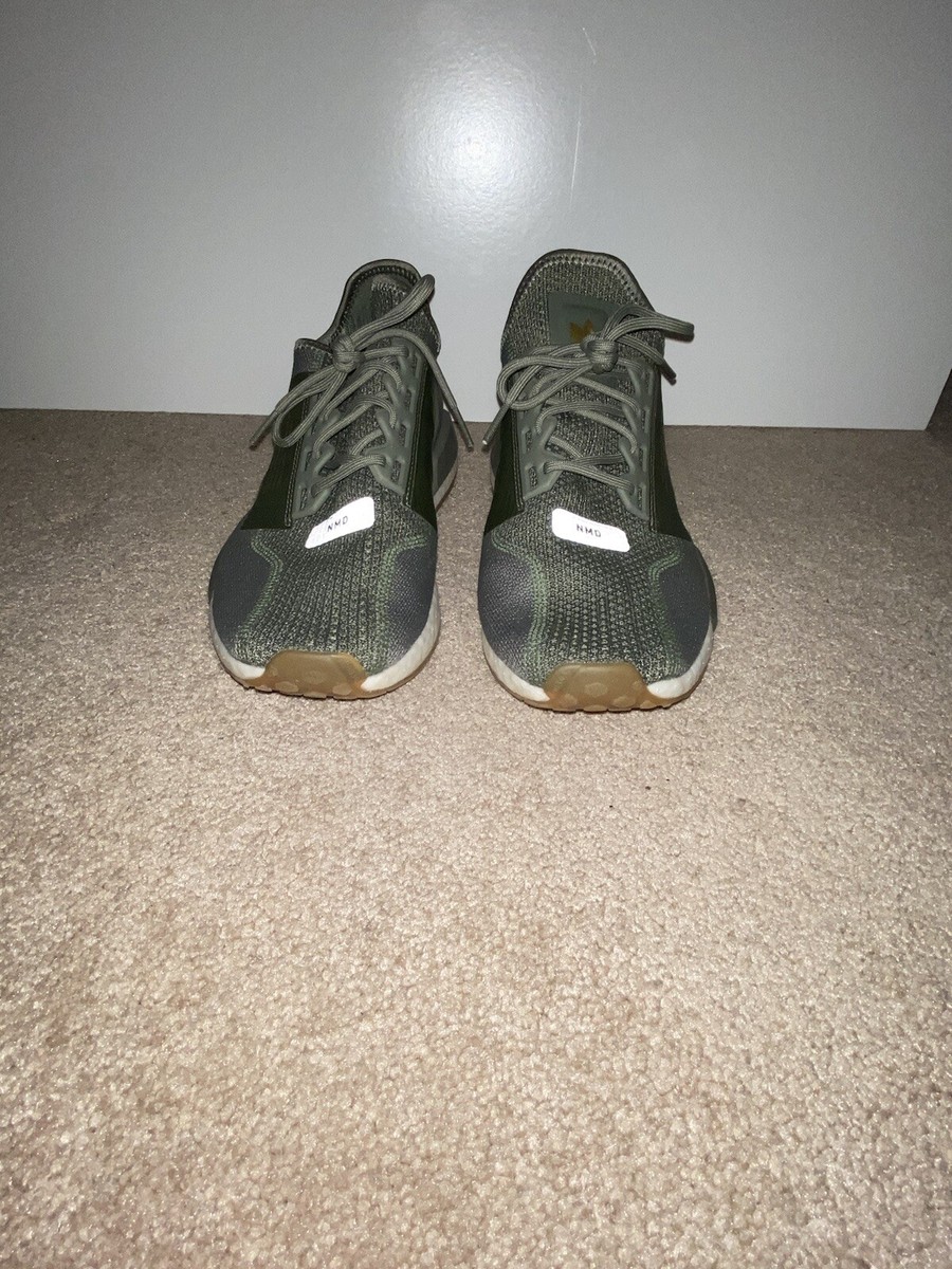 adidas gazelle silver green womens Shop Green Mens adidas NMD R1 Lace Up Sneakers – Shoebacca main image 1