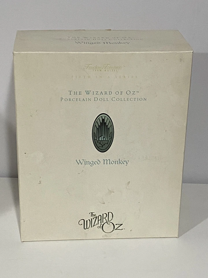 Muñeca de porcelana Winged Monkey The Wizard of Oz Timeless Treasures NO en caja como nueva Foto 2 de 4