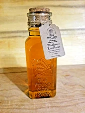 Raw Honey 1 lb (454g)-100% Wildflower Local Organic Unfiltered CLASSIC GLASS JAR