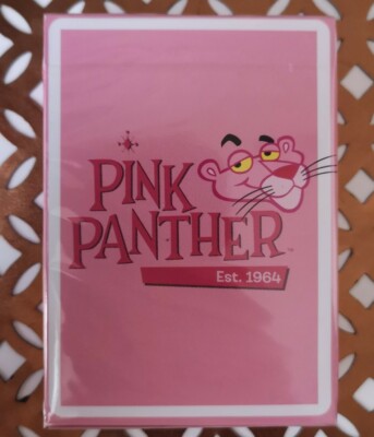 Pink Panther Fontaine Playing Cards New & Sealed Limited Edition Cardistry Deck