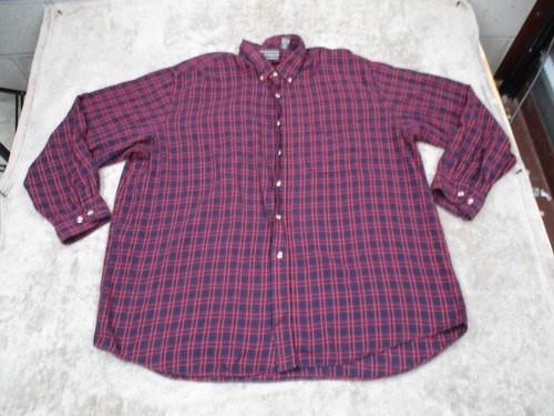 David Taylor Shirt Jacket Mens 2XL XXL Long Sleeve Button Up Thermal Lining