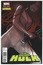 Totally Awesome Hulk #11 Stephanie Hans Defenders Variant Marvel 2016 VF/NM