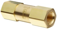 Parker F Series Brass Instrumentation Filter, Inline, 10 Micron, 1/2" NPT Female