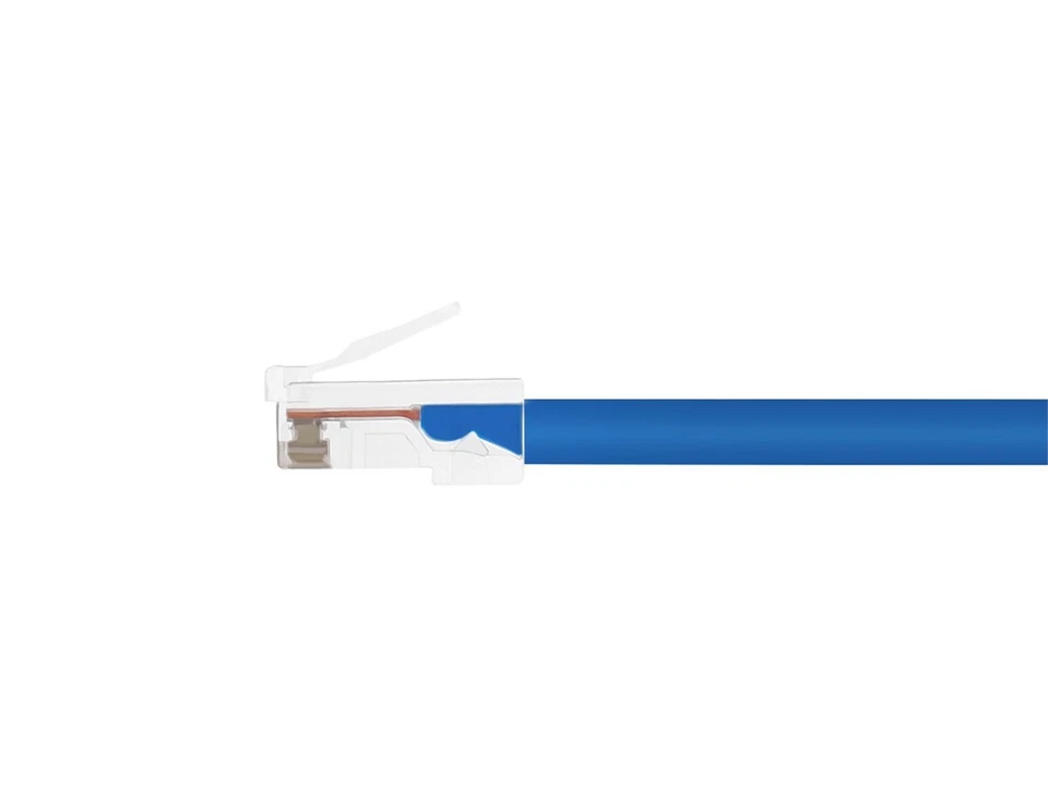 Monoprice 1FT 24AWG Cat5e 350MHz UTP Ethernet Bare Copper Network Cable 10 Pack - Image 3 of 4
