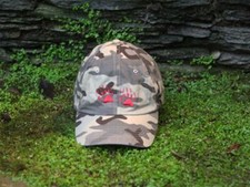 Bushland Outfitters Desert Camo Crimson Paws Adjustable backCap Dad Hat