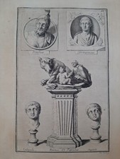 ROM, Caligula Cesar Romolo Remo, Recueil De Mabres ANTIQUE.1733 Roy De Pologne