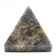 2.25" 200g Blue Orange Iolite Pyramid Polished Cordierite Gemstone Crystal India