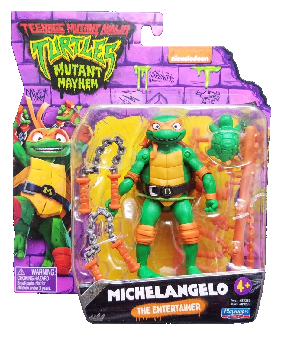 TMNT フィギュアセット（ミケランジェロ・ラファエロ・ドナテロ・レオナルド） TMNT フィギュアセット（ミケランジェロ・ラファエロ・ドナテロ