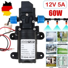 12V 60W Druckwasserpumpe Wasserpumpe Druck hochdruck Trinkwasserpumpe automatik