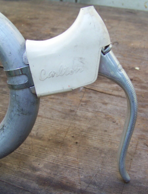 Leviers De Frein Weinmann Vintage Années 70 Avec Capots Blancs Rares - Pour Vélo Route