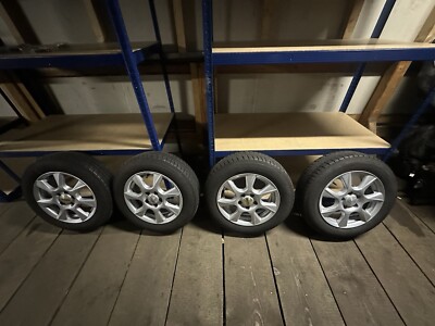 EMR Alufelgen 5,5Jx14H2 CSS54 KBA 47261 mit Fulda Sommerreifen 165/70R14 81T