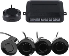 4 Parking Sensor Car Auto Backup Reverse Rear Radar Sound System Alert Alarm Kit