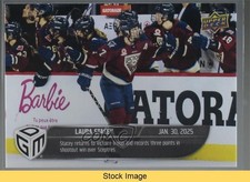 2024-25 Upper Deck PWHL Game Dated Moments Laura Stacey #20 READ f8h