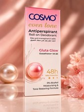 COSMO Even Tone Antiperspirant Roll-On 48H Alcohol-Free Glutathione+B3