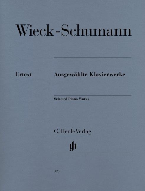 Selected Piano Works piano Schumann G. Henle Verlag Paperback