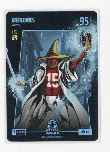 Bo Jackson Battle Arena Merlomes ICE #S-36 Patrick Mahomes 2024 NSCC Exclusive