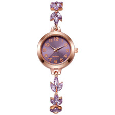 Elegant Arabic Dial Women Watches Luxury Rhinestone Bracelet Strap Ladies Quartz
