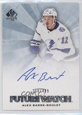 2021 SP Authentic 2011-12 Retro Future Watch Autos Alex Barre-Boulet Auto 0fn4