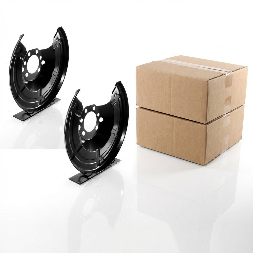 2x Brake Discs Shield Rear Right=Left GH-483658