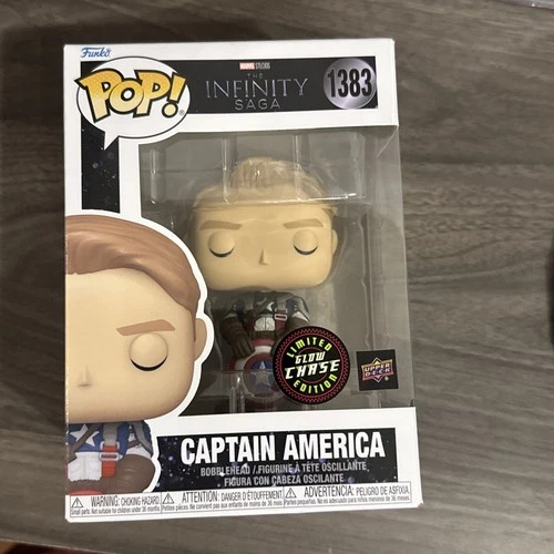 Funko Pop! Marvel Saga - Captain America #1383 (Chase) Upper Deck exclusive