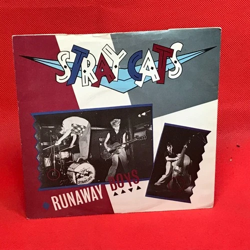 STRAY CATS Runaway Boys 1980 UK 7" vinyl single 45 record My One Desire  SCAT1