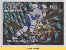 2020-21 Skybox Metal Universe Net Deposits Nick Robertson #ND-3 READ 10v6