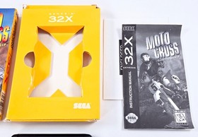 MOTO CROSS CHAMPIONSHIP COMPLETE CIB 1994 Authentic Sega 32X