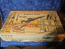 The Marx Atomic Cape Canaveral Missile Base Complete In Original Box