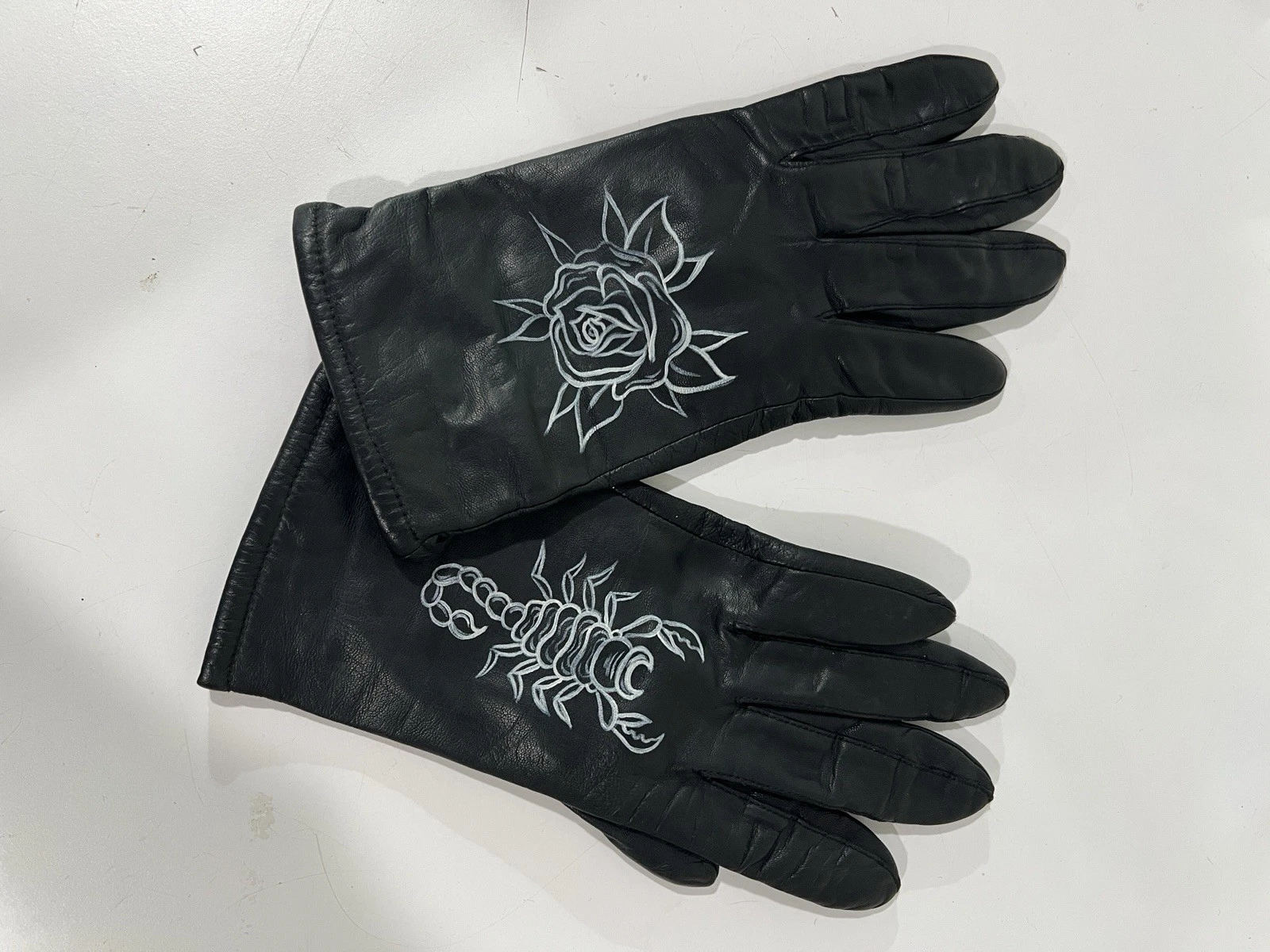 Genuine Leather Gloves, Extra Large