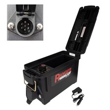 Heavy Duty 7-Way Round Pin Trailer Wiring Harness Connector Plug for MUTT