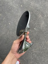 Vtg 60s Chrome Side View Mirror Round Retro Classic Car Hot Rat Rod Unbranded Vtg 60s Chrome Side View Mirror Round Retro Classic Car Hot Rat Rod Unbranded