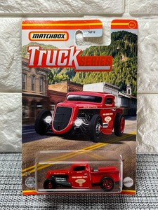 Matchbox '35 Ford Pickup – Rot, Modellauto Im Maßstab 1:64, Serie 85/100