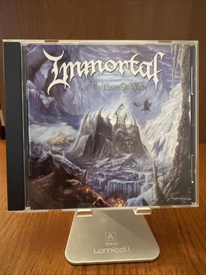 Immortal at the Heart of Winter CD Black Metal 1999 With Rare Misprint On CD
