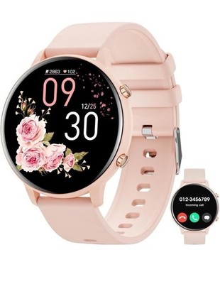 Smartwatch Damen Herren, 1.39'' Zoll Bluetooth Anrufe  140+ Sportmodi iOS Android