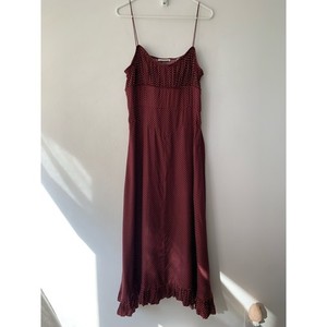 brown leather dress near me Cognac Faux Leather Button Down Mini Dress main image 0