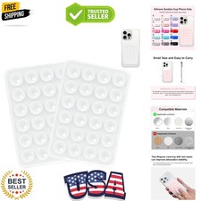 2PCS Silicone Suction Phone Case Mount,Non Slip Suction Cup, Hands-Free Phone...