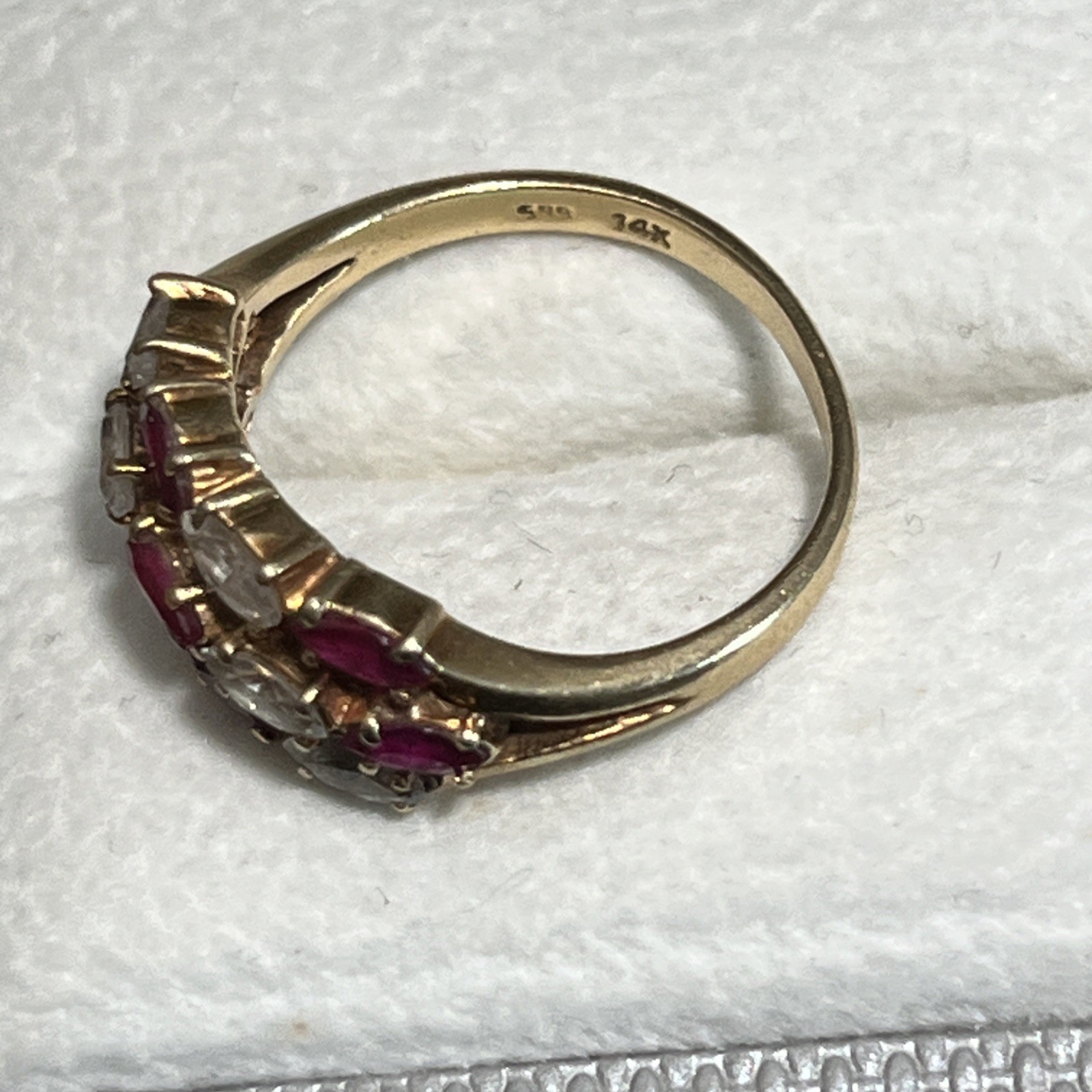 Ruby Ring 14k Gold - image 8