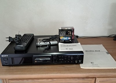 Biete MiniDisc Deck von SONY MDS JE 510 + Fernb. und MiniDisc Player MZ-E20 an