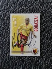 HAMUER BOUAZZA - WATFORD FC FOOTBALL SIGNED SHOOT OUT CARD