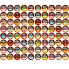 Flavored Coffee Pods, Assorted Sampler, Variety Pack, Compatible with K Cup B...