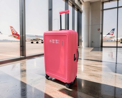 American Tourister Hartschalen Trolley DASHPOP 77 cm Sugar Pink TSA Erweiterbar